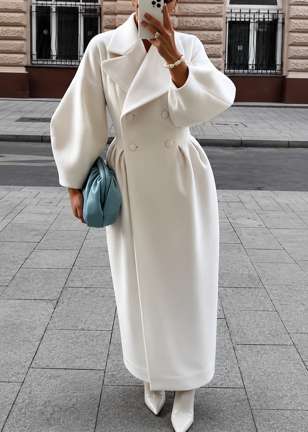 1940's Style Inspired Winter Coat Fashion Statement For Women