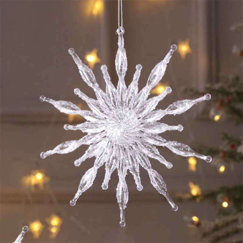 ICE Drop Ornaments Crystal Christmas Tree