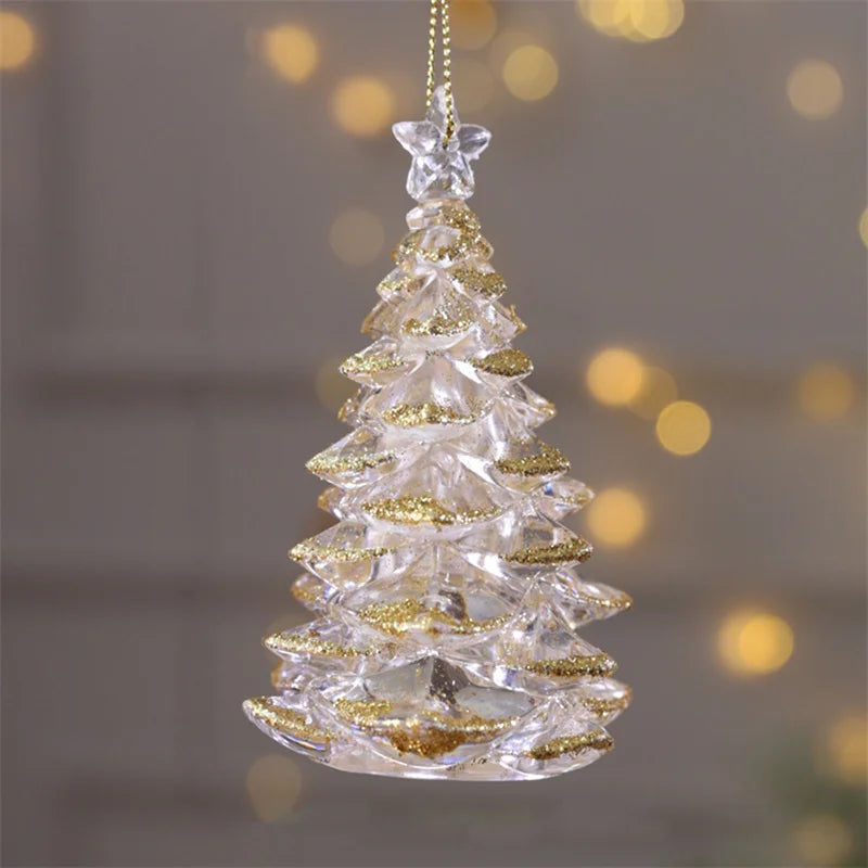 ICE Drop Ornaments Crystal Christmas Tree